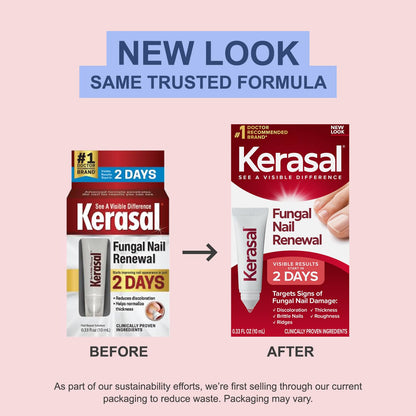 See A Visible Difference in Just 2 Days — The #1 Doctor Recommended Fungal Nail Renewal - 2 Pack