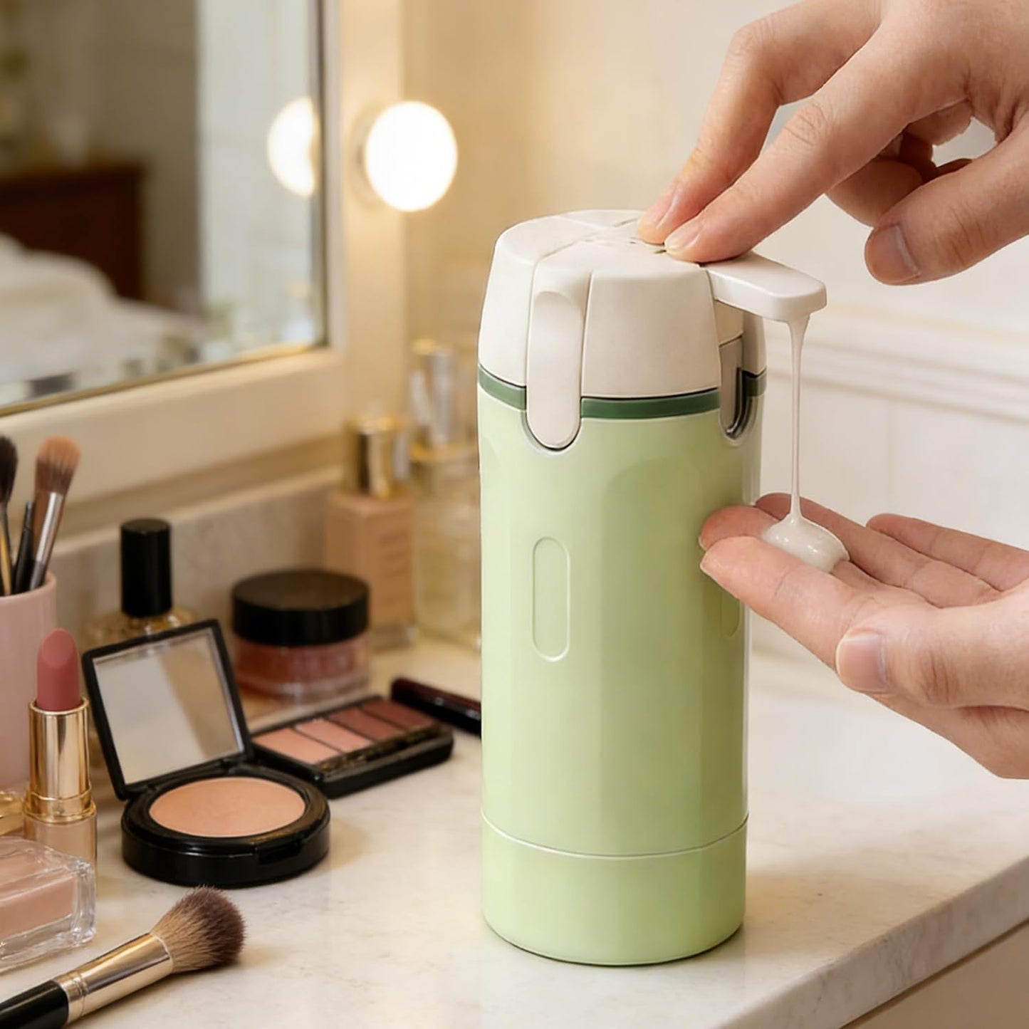 Pack 4 Toiletries In 1 Slim Bottle — The Ultimate Space-Saving Travel Essential - Buy 1 Get 1 Free