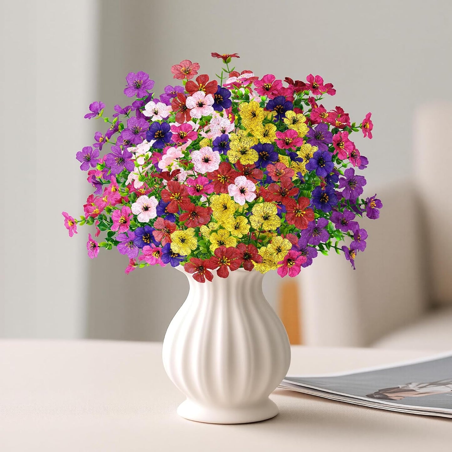 Forever Blooming. Zero Maintenance - 24 Bundles Silk Daisy