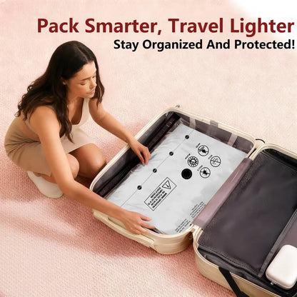 Double Your Suitcase Space. Effortlessly
