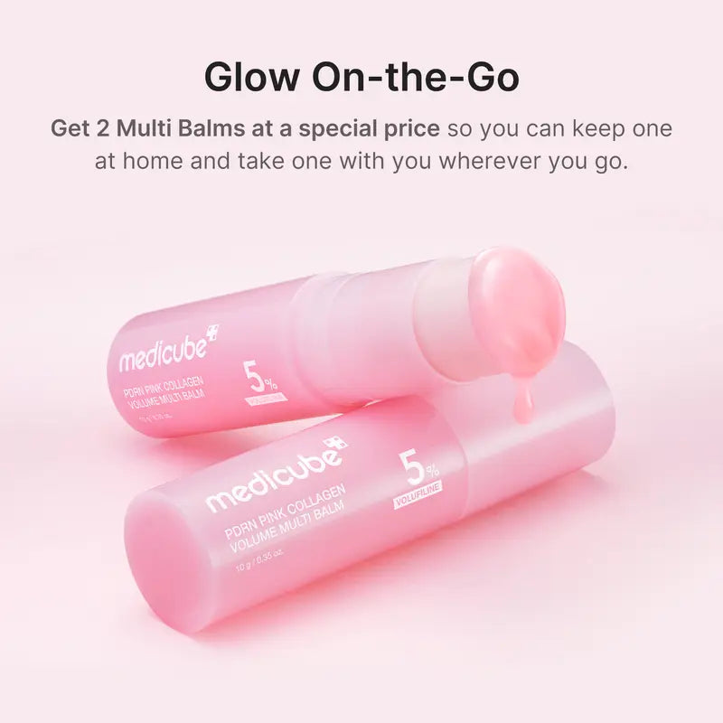 Salmon PDRN & Collagen Multi-Stick: Instant Volume & Glass Glow
