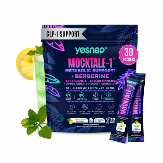 Natural GLP-1 Support Drink Mix for Rapid Appetite Control & Cravings Suppression