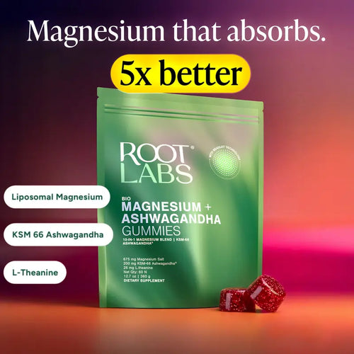 Deep Calm Liposomal Magnesium & KSM-66® Ashwagandha Gummies