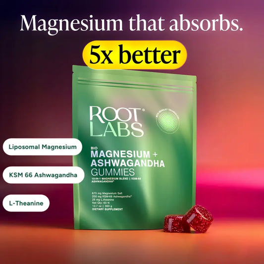 Deep Calm Liposomal Magnesium & KSM-66® Ashwagandha Gummies