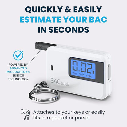 Ultra-Portable Personal Alcohol Tester | Instant & Precise BAC Tracking