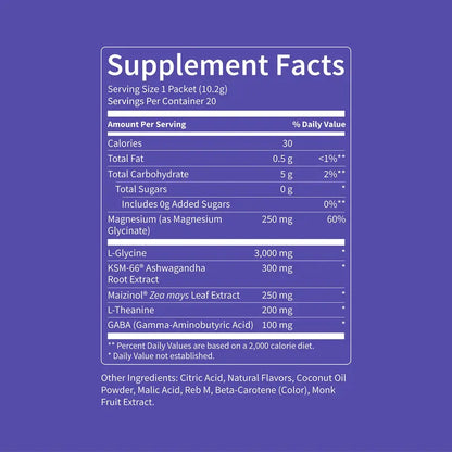 Deep Sleep Recovery Nighttime Drink Mix