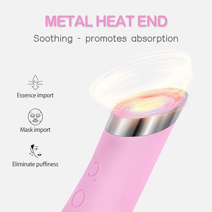 4-in-1 Sonic Facial Cleansing Brush – Heatable Silicone Scrubber for Deep Pore Detox & Massage