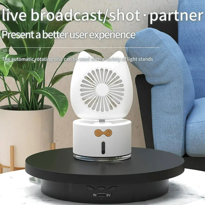 Professional 360° Motorized Rotating Display Stand – Ultimate Photography Turntable