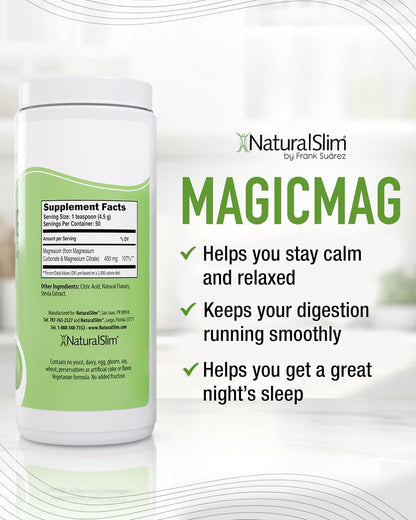 Effervescent Magnesium Citrate Powder for Deep Relaxation & Digestive Comfort