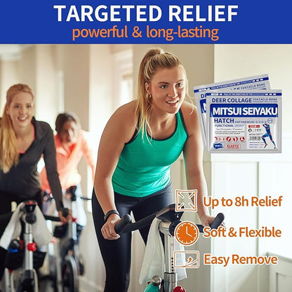 Professional Far-Infrared Thermal Patches for Deep Bone & Muscle Pain Relief