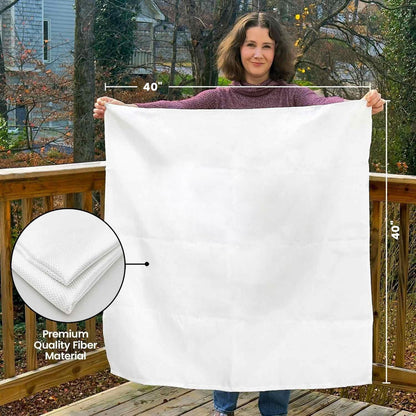 Instant Fire Suppression Blanket: Stop Fires in Seconds Without the Mess