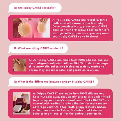 Medical-Grade Seamless Silicone Nipple Covers