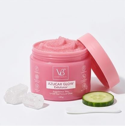 Natural Sugar Glow Skin Brightening & Smoothing Exfoliator