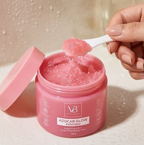 Natural Sugar Glow Skin Brightening & Smoothing Exfoliator