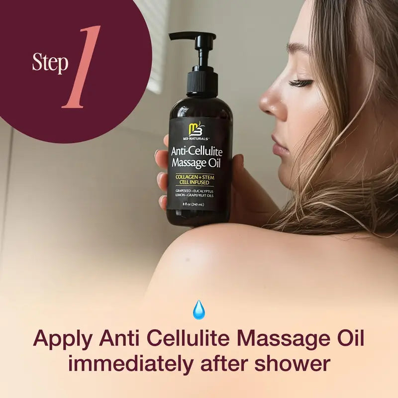 Collagen & Stem Cell Firming Body Oil – Smooth Cellulite & Tighten Skin Naturally