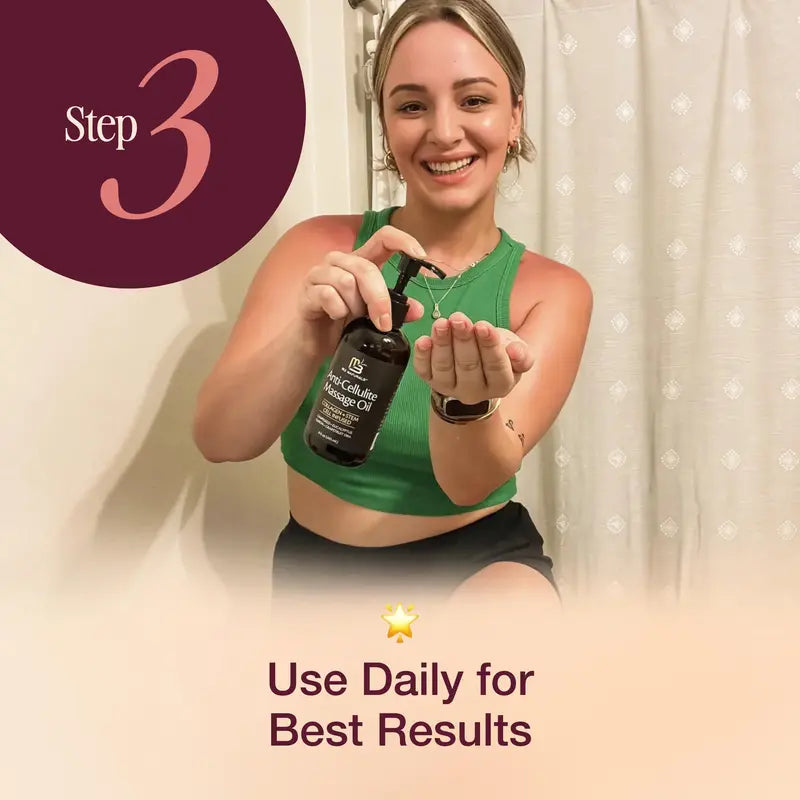 Collagen & Stem Cell Firming Body Oil – Smooth Cellulite & Tighten Skin Naturally