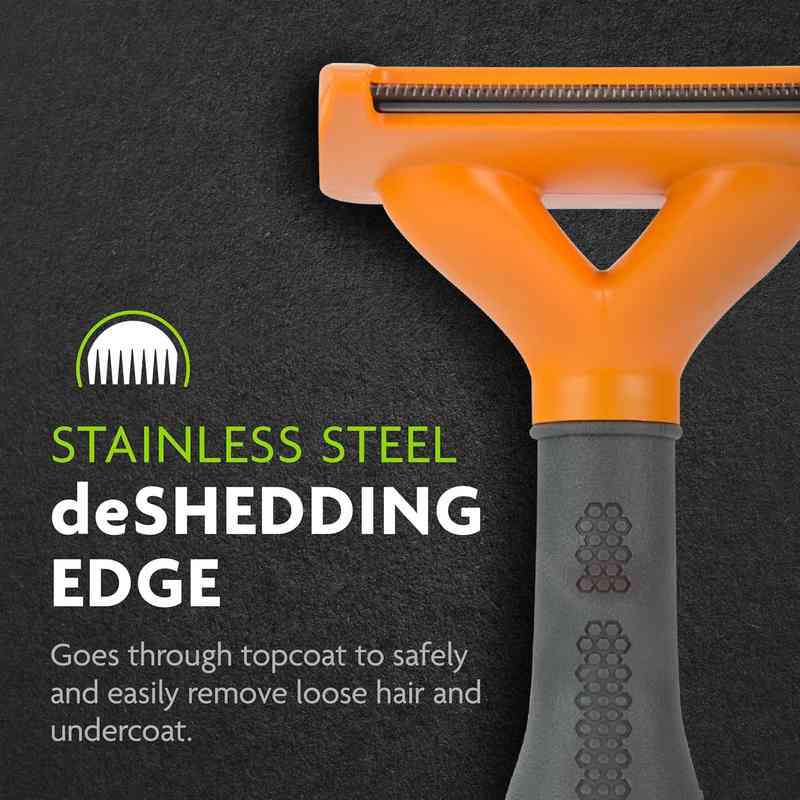 Effortlessly Remove Loose Undercoat Hair & Reduce Shedding Up to 90%