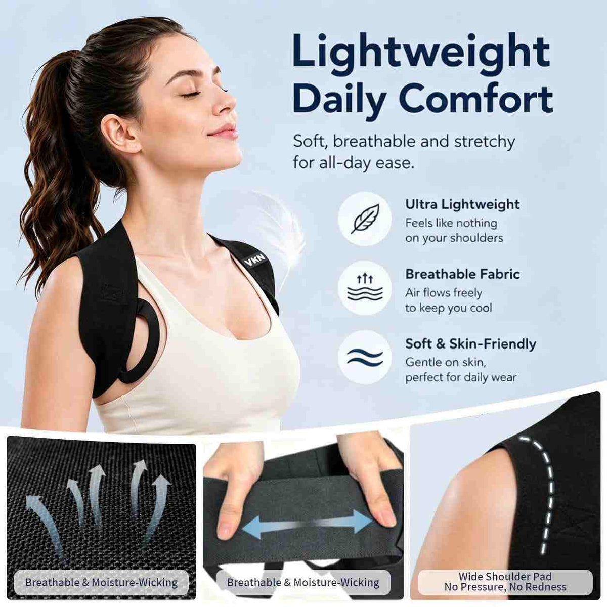 Instant Spine Alignment One-Piece Invisible Posture Corrector