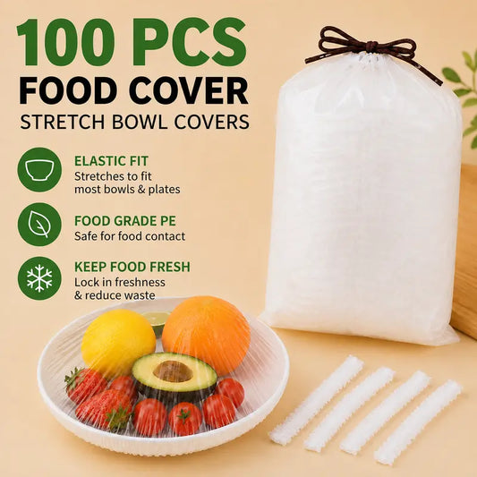 Instant Elastic Stretch Food Covers for Fresh Storage | Buy one, get two free