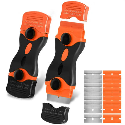 2-in-1 Dual-End Razor Blade Scraper Tool