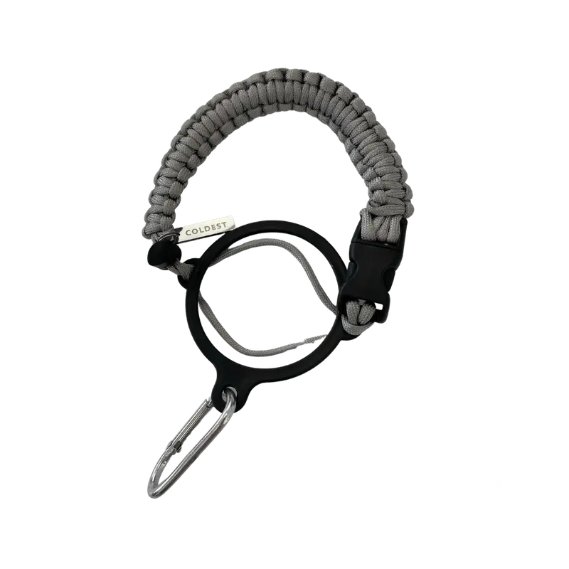 Paracord Bottle Handle With Secure Carabiner