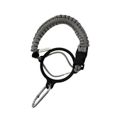 Paracord Bottle Handle With Secure Carabiner