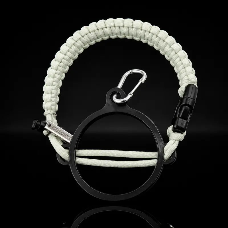 Paracord Bottle Handle With Secure Carabiner