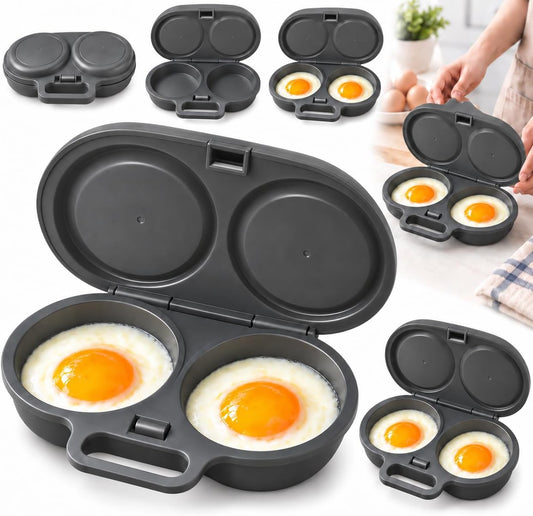 Perfect Poached Eggs in Minutes with Quick-Heat Microwave Egg Poacher