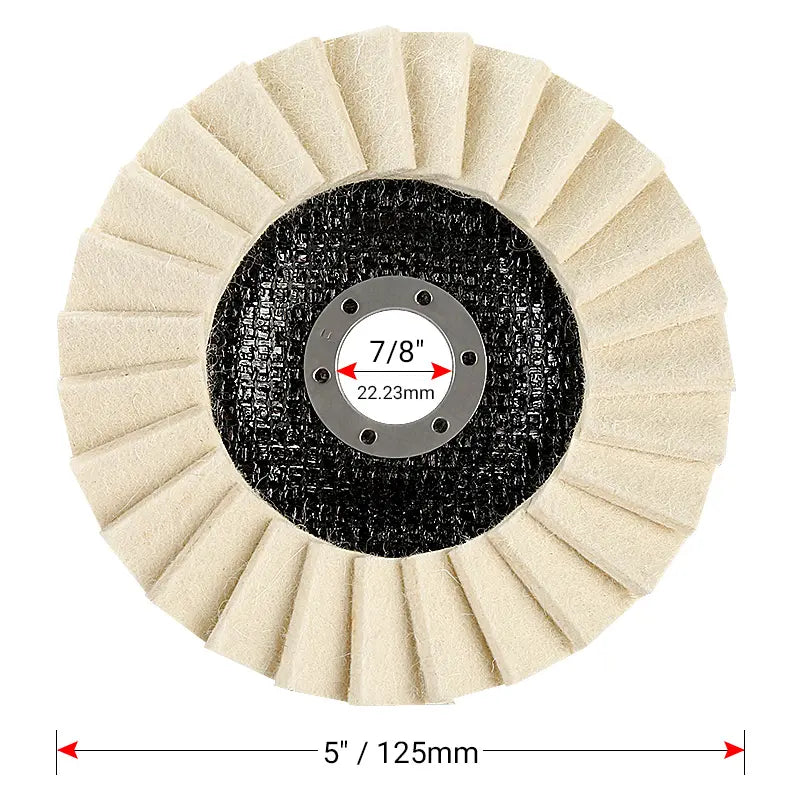 Ultra-Durable Wool Buffing Wheels for a Pro-Level Mirror Finish