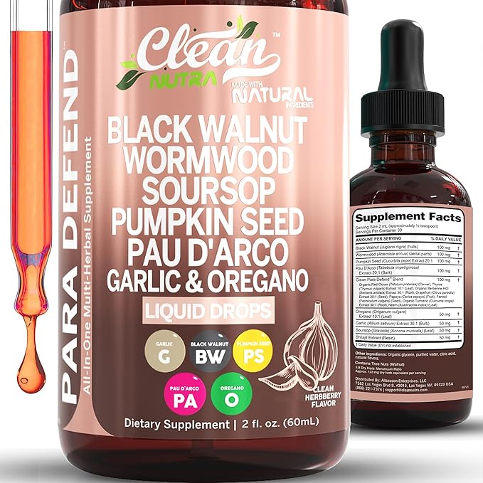 Ultimate 7-in-1 Herbal Parasite Cleanse & Digestive Detox