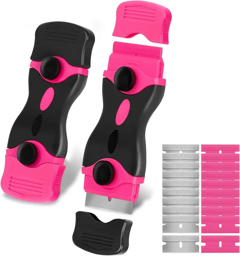 2-in-1 Dual-End Razor Blade Scraper Tool