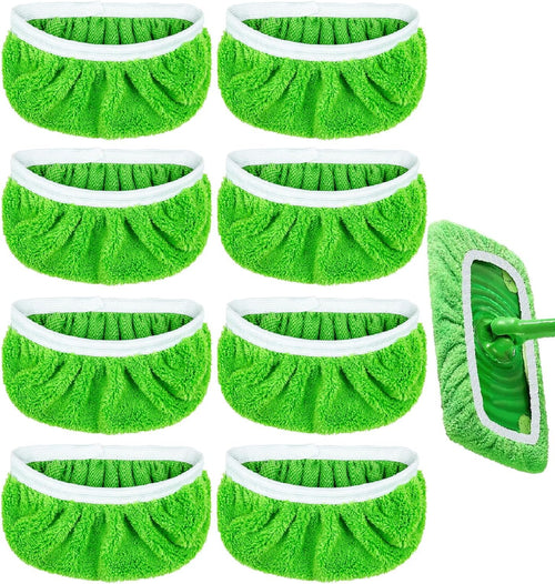 Ultra-Absorbent Reusable Microfiber Mop Pads For Deep Cleaning