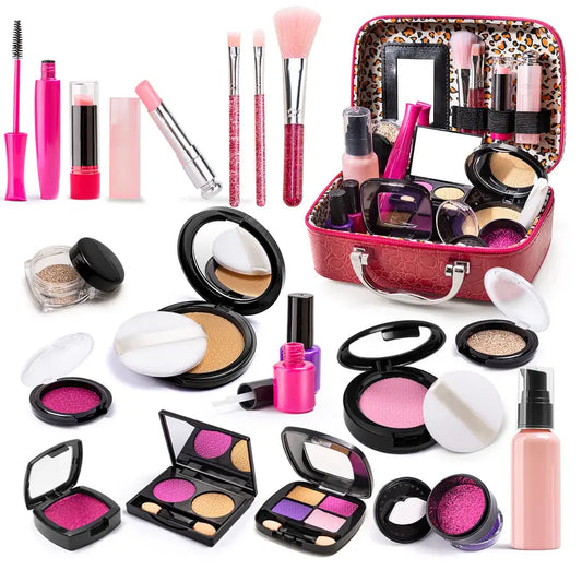 Ultimate Mess-Free Pretend Makeup Kit for Little Princesses