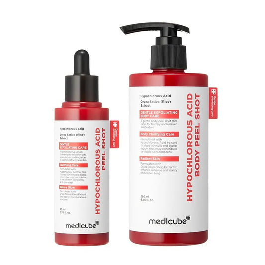 2-Step Hypochlorous Acid & Rice Enzyme Peel Shot