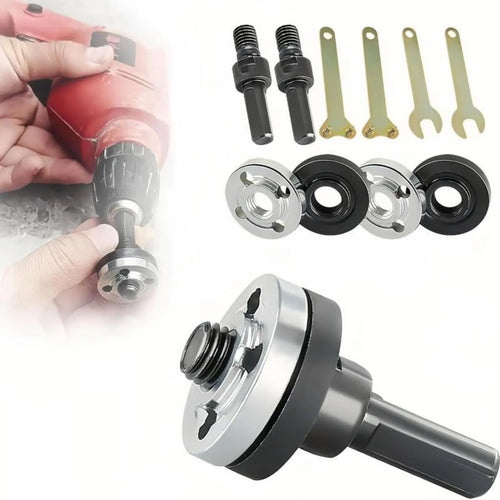 Turn Any Standard Electric Drill Into A Heavy-Duty Angle Grinder Instantly