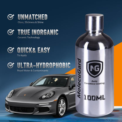 Advanced Ceramic Coating Spray for Car Paint & Glass