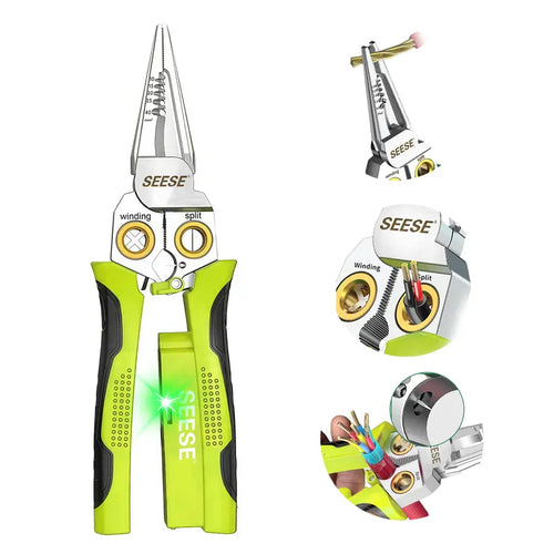 All-in-One 8-in-1 Professional Wire Stripper & Voltage Tester