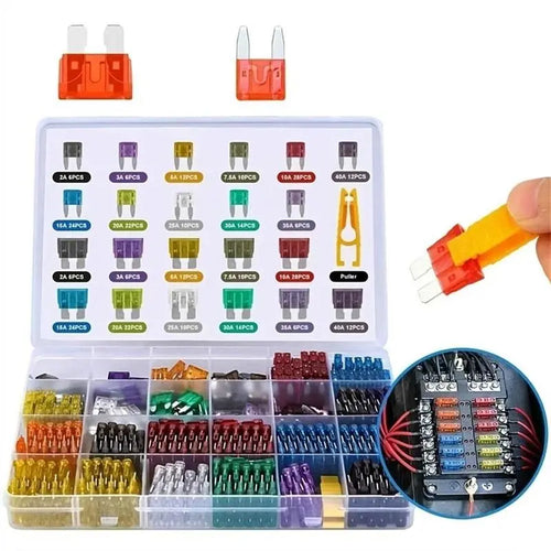 300Pcs Universal Car Fuse Kit – Complete Emergency Protection for Auto, Truck & RV