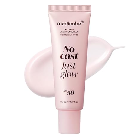 Glow While You Guard: Collagen-Infused SPF 50+ Invisible Sunscreen
