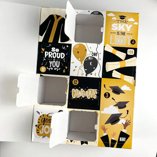 Fill-Your-Own 12-Day Graduation Countdown Box