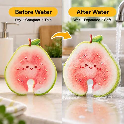 Magic Pop-Up Fruit Cellulose Kitchen Sponges