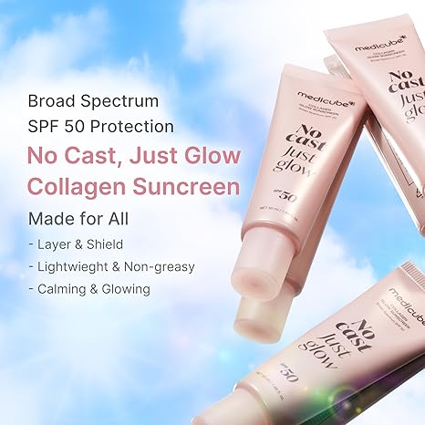 Glow While You Guard: Collagen-Infused SPF 50+ Invisible Sunscreen