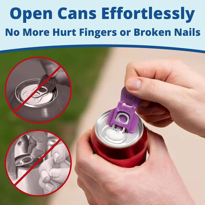 Portable Can Barricade: Bug Protection & Fingernail Saver