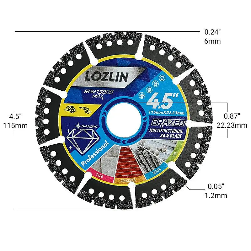 Cut Through Anything With Precision: Multi-Material Diamond Saw Blades
