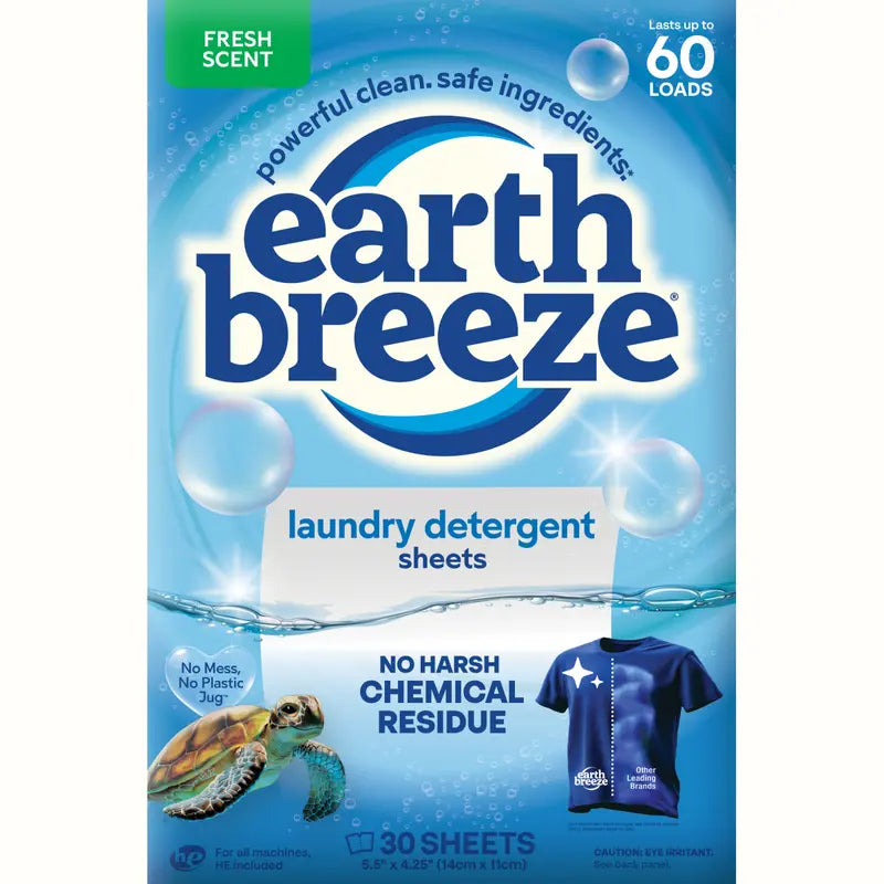 Eco-Friendly Sheet Detergent - Zero-Waste Powerful Clean