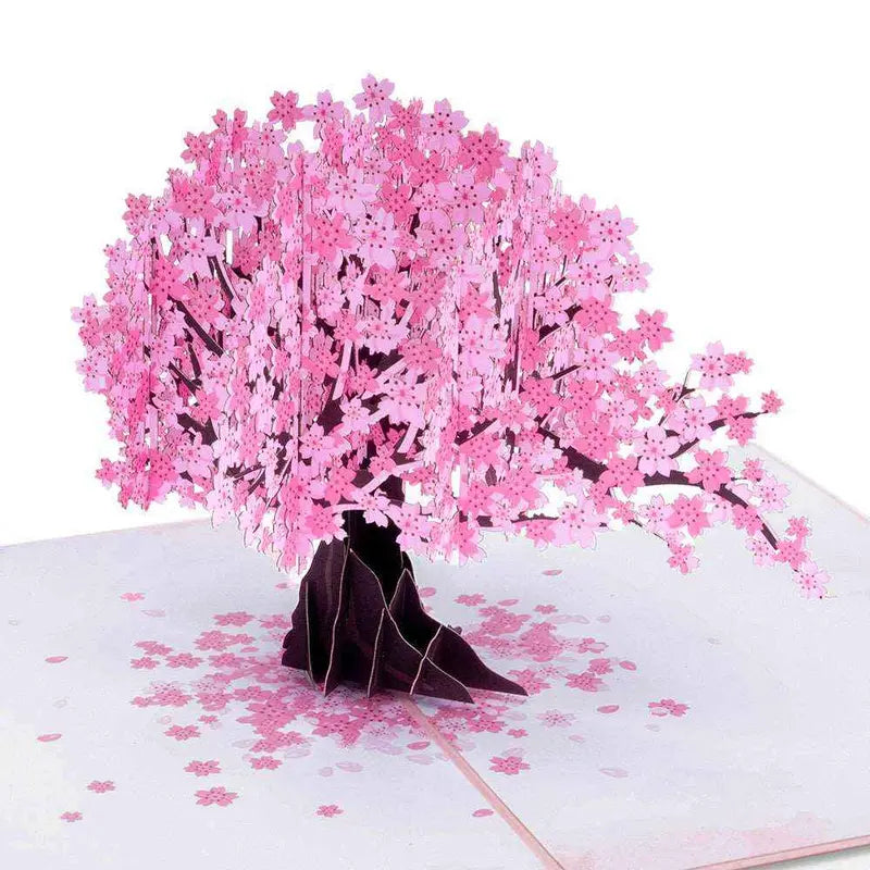 Handcrafted 3D Pop-Up Mother's Day Card - Exquisite Floral Butterfly Art