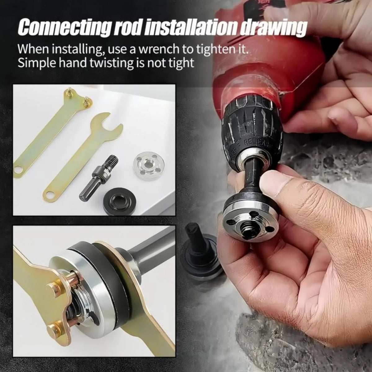 Turn Any Standard Electric Drill Into A Heavy-Duty Angle Grinder Instantly
