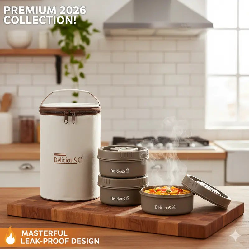 304 Stainless Steel Bento Box & Thermal Bag Set