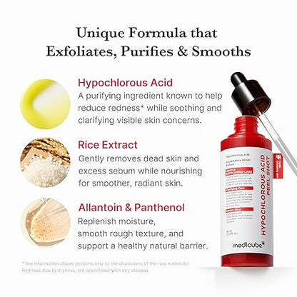 2-Step Hypochlorous Acid & Rice Enzyme Peel Shot