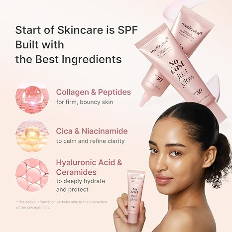 Glow While You Guard: Collagen-Infused SPF 50+ Invisible Sunscreen